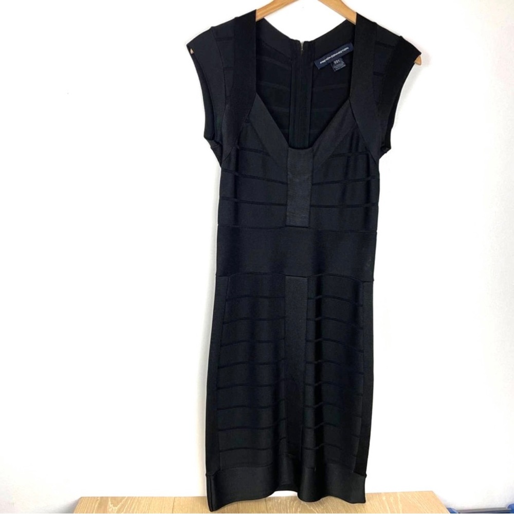 French Connection | Bodycon Sheath Dress Black 6